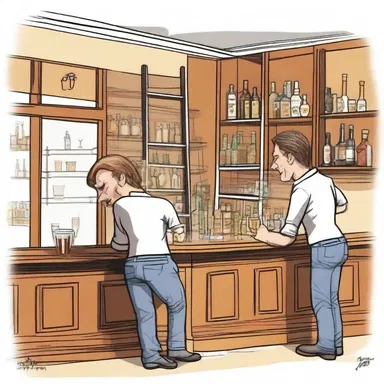Why did the forgetful person bring a ladder to the bar? Because they heard the drinks were on the house!