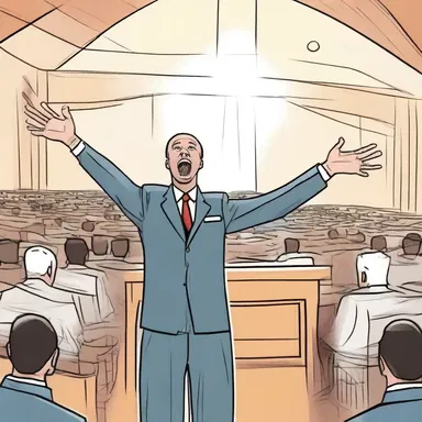 The preacher unintentionally committed a spoonerism during his sermon when he said 'gods and shatters' instead of 'shods and gatters', providing an amusing moment for the congregation.