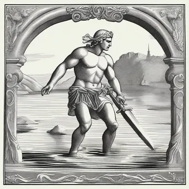 According to Greek mythology, Achilles was invulnerable except for his heel, which was knee-deep in the River Styx when his mother held him.