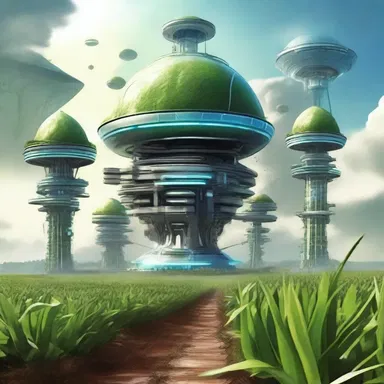 In the science fiction novel, a futuristic civilization relied on heterospory as a means of strengthening their crops against environmental challenges.