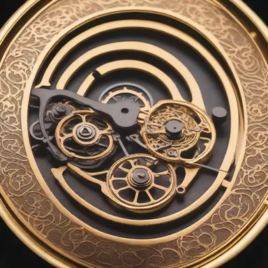 The film beautifully captures the intricate details of the clockmaker's horology process, showcasing his talent and creativity.