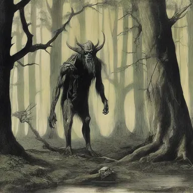 According to ancient mythology, there were evil dirtbag-like creatures that haunted the forests and preyed on unsuspecting travelers.
