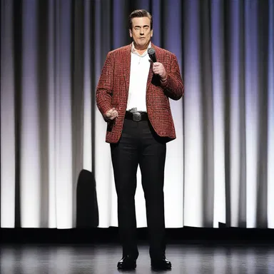 The comedian's stand-up routine was filled with delightful oddness and unexpected punchlines.