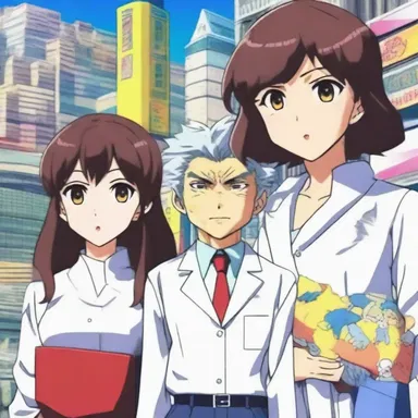 The anime series incorporated a touch of oddness in its character designs and surreal plot twists.