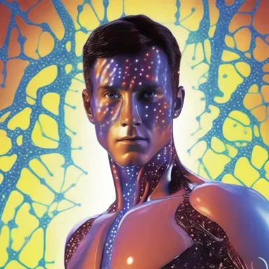 The protagonist in the science fiction novel possesses special powers due to the oddness of his genetic makeup.