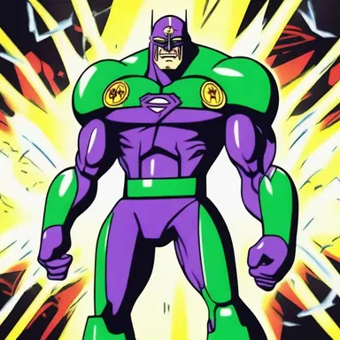 In the cartoon episode, the villain used a cytolysis device to destroy all the cells in the superhero's body.
