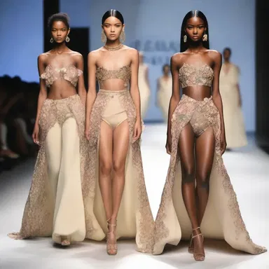 The designer showcased a captivating collection on the runway, yet she acknowledged that every piece was improvable and planned to refine the garments for the next fashion show.