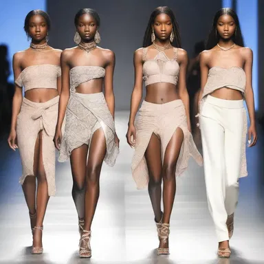 The designer showcased a captivating collection on the runway, yet she acknowledged that every piece was improvable and planned to refine the garments for the next fashion show.