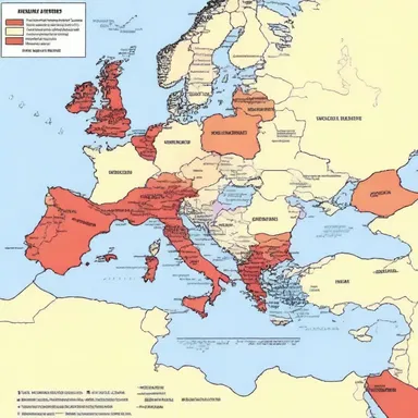 The fall of the Roman Empire was accelerated by a slackening of control over its vast territories.