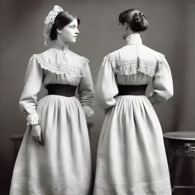 During the Victorian era, wincey fabric was widely used for making warm shirts and skirts.
