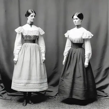 During the Victorian era, wincey fabric was widely used for making warm shirts and skirts.
