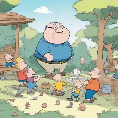 The imagination in cartoons often results in immeasurable and exaggerated scenarios that are entertaining to watch.