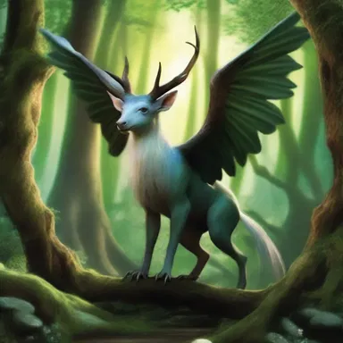 The magical creatures in the fantasy realm lived separately in their own enchanted realms.