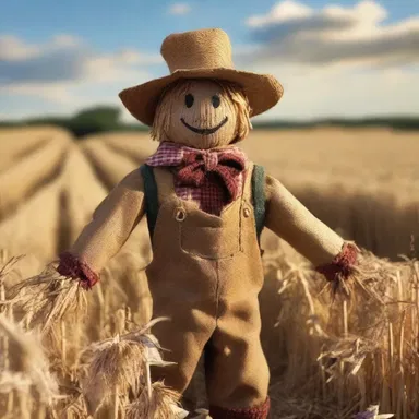 Why did the scarecrow win an award? Because he was outstanding in his field... imagine that!