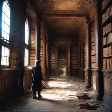The protagonist walked into the old library, overwhelmed by the frowsty smell of decaying books.