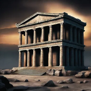 According to Greek mythology, the temple of Hades had a frowsty atmosphere that represented the underworld.
