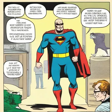 In the comic strip, the superhero entered the villain's lair and instantly wrinkled his nose at the frowsty odor.