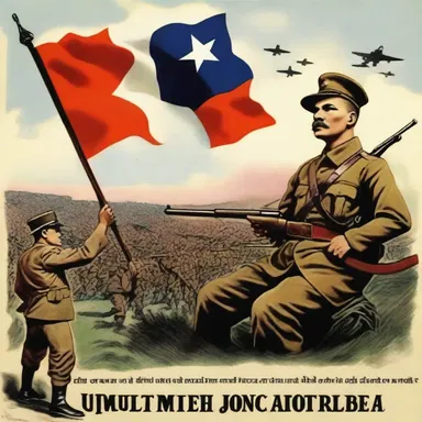 During the war, the jingoistic propaganda spread by the government fueled intense nationalism and hatred towards the enemy.