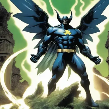 The superhero's arch-nemesis possessed the ability to control the black archangel plant, which they used to spread toxic fumes and incapacitate their enemies.