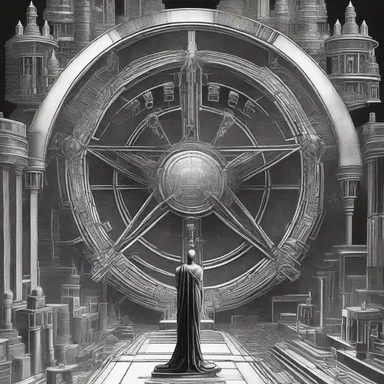 In the dystopian future depicted in the novel, symbol-worship is considered the fundamental belief system of society.