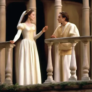 In Romeo and Juliet, the famous balcony scene showcases the homophony of the words 'scent' and 'sent', adding to the romantic atmosphere.