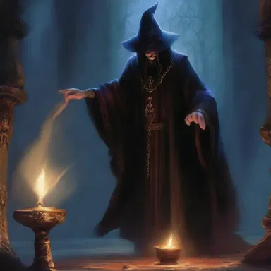 The recidivist sorcerer could not resist the temptation to delve into forbidden dark magic once again.