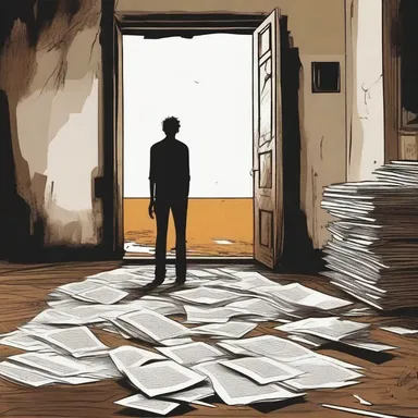 In the classic piece of literature, the shattering of the protagonist's dreams symbolized the harsh reality of life.