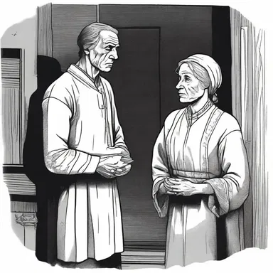 In the chilling tale, the unaccommodating innkeeper turned a blind eye to the protagonist's pleas for assistance, adding to the suspense of the story.