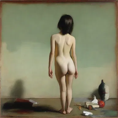 The painting was deemed jejune by the art critics due to its lack of depth and emotion.