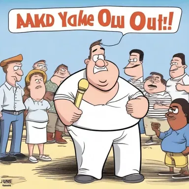The cartoon was criticized for its jejune humor and predictable punchlines.