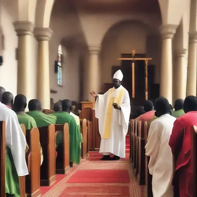 The sermon delivered at the church was considered jejune as it lacked spiritual insight and did not resonate with the congregation.