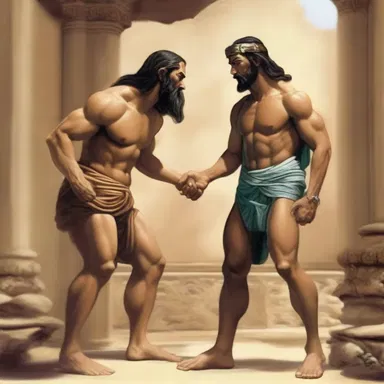 The gods found his jejune behavior quite irritating and decided to teach him a lesson.