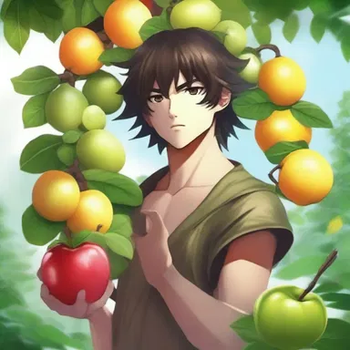 In the fantasy world, the protagonist discovered a magical fruit that could sustain him for days, rescuing him from a jejune diet devoid of essential nutrients.