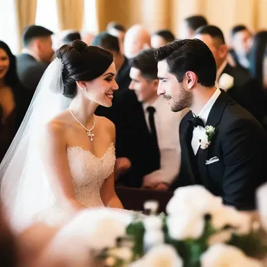 In a crowded room, their distinguishable connection was like a romantic fairytale come to life.
