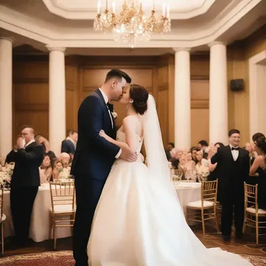 In a crowded room, their distinguishable connection was like a romantic fairytale come to life.
