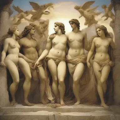 In Greek mythology, the gods and goddesses all possess distinguishable traits and powers.
