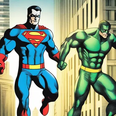 The new superhero movie is a derivative of the popular comic book series.
