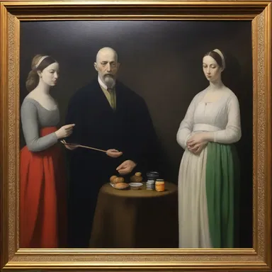 The painting displayed at the art exhibition was a derivative of a famous masterpiece.