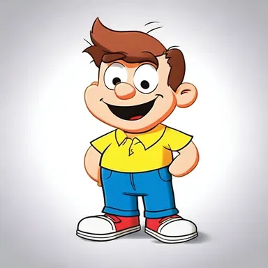 The cartoon character was a derivative of a popular animated movie.
