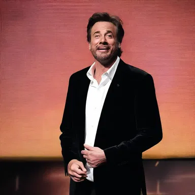 The comedian told a funny derivative of a popular joke that had the audience in stitches.