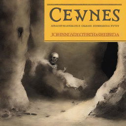 Capa de livro digital de alta qualidade retratando a trágica morte de John Edward Jones na Caverna de Nutty Putty