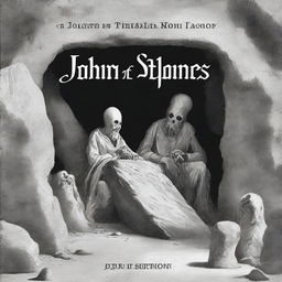 Capa de livro digital de alta qualidade retratando a trágica morte de John Edward Jones na Caverna de Nutty Putty
