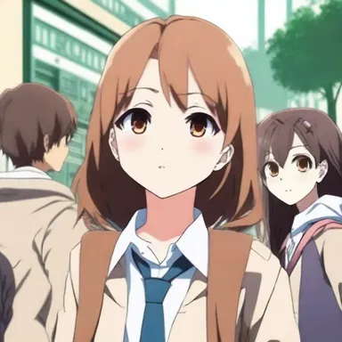 The main character in the anime series conceals her incredible powers to blend in with normal students at school.
