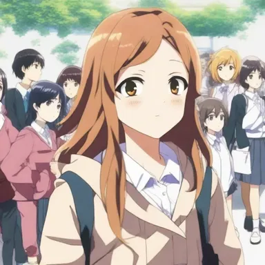 The main character in the anime series conceals her incredible powers to blend in with normal students at school.