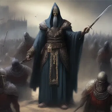 The evil sorcerer summoned an army of janissaries from the dead to fulfill his dark bidding.