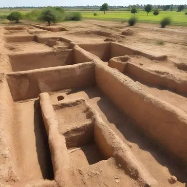 The discovery of ancient root remains at the archaeological site shed light on the historical rooting of agriculture in this region.