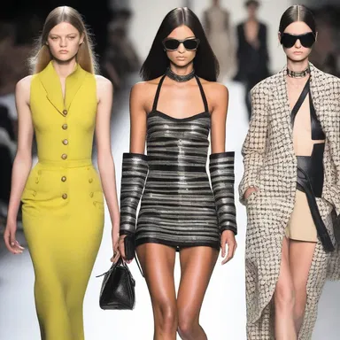 The fashion designer was rumored to be a conspirator, using their runway shows to send coded messages to their partners in crime.