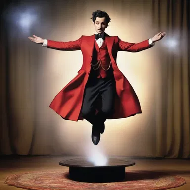 The magician used his powers to mystify the audience with a breathtaking display of levitation.