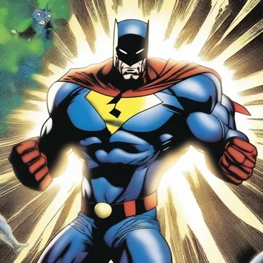 In the comic book series, the superhero's usual powers are ineffective against the villain, so he must rely on pis aller and team up with his former enemies to defeat the threat.