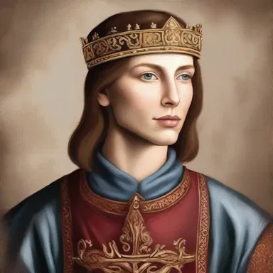 The artist painted a beautiful portrait of the varlet, capturing the essence of medieval times.